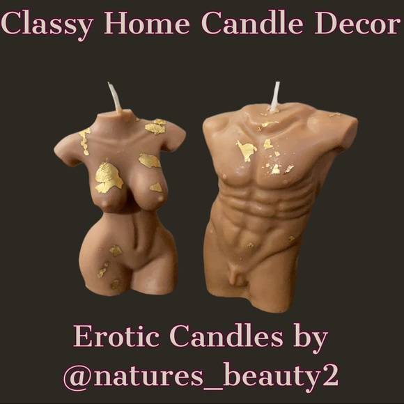SALE All torso body candles 3/$30 - Picture 4 of 7